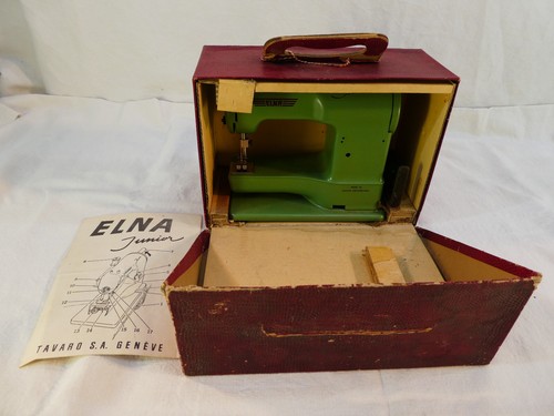 Rare machine coudre elna - machine, a