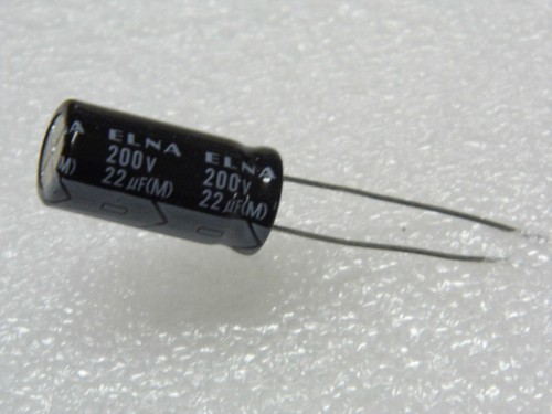 Lot condensateur chimique - x5,
